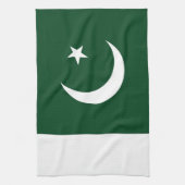 Vlag van Pakistan Theedoek (Verticaal)