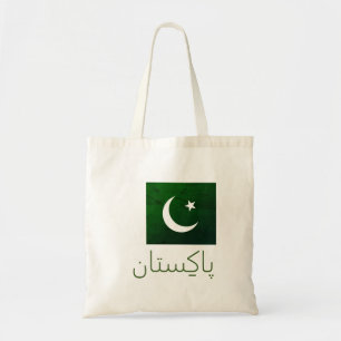 Vlag van Pakistan Tote Bag