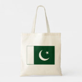 Vlag van Pakistan Tote Bag (Achterkant)