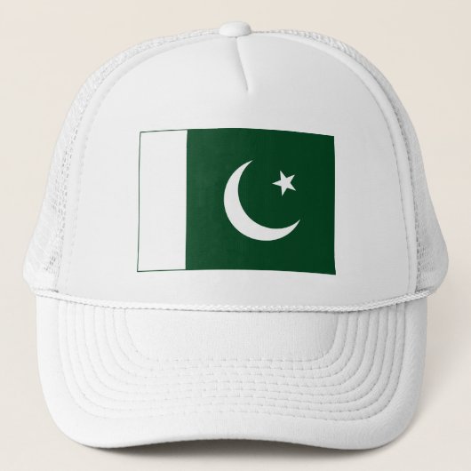 Vlag van Pakistan Trucker Pet (Voorkant)
