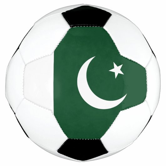 Vlag van Pakistan Voetbal (Voorkant)