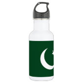 Vlag van Pakistan Waterfles (Voorkant)