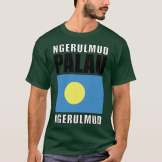Vlag van Palau T-shirt