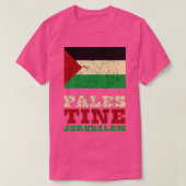 Vlag van Palestina 1 T-shirt (Design voorkant)