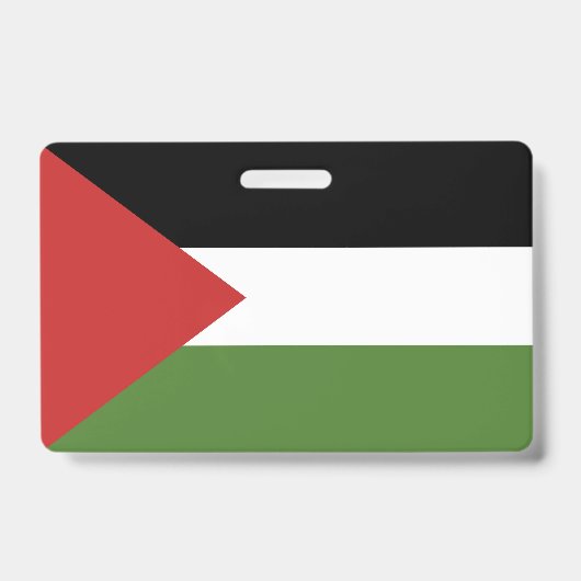 Vlag van Palestina Badge (Voorzijde)