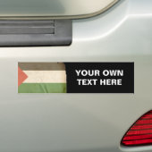 Vlag van Palestina Bumpersticker (Op auto)
