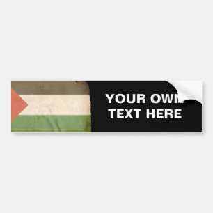 Vlag van Palestina Bumpersticker