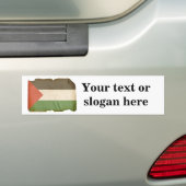 Vlag van Palestina Bumpersticker (Op auto)