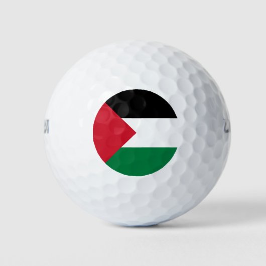 Vlag van Palestina Golfballen (Voorkant)
