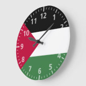 Vlag van Palestina Grote Klok (Hoek)