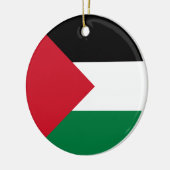 Vlag van Palestina Keramisch Ornament (Links)