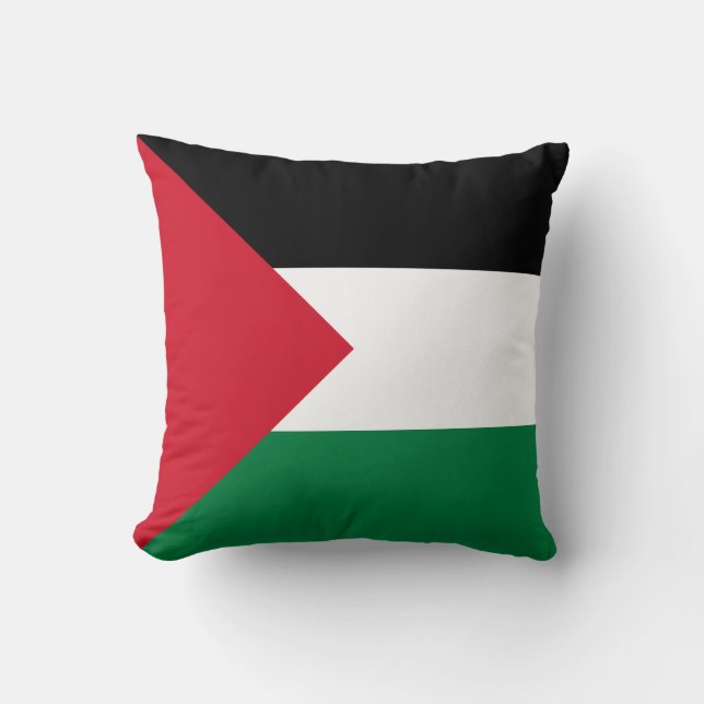 Vlag van Palestina Kussen (Voorkant)