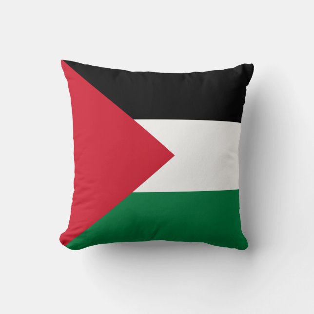 Vlag van Palestina Kussen (Voorkant)