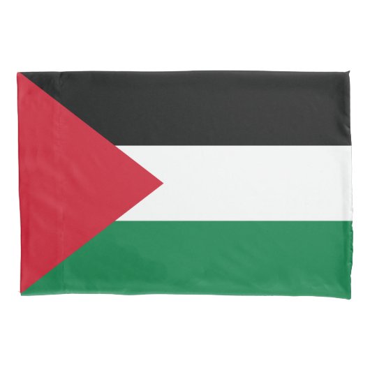 Vlag van Palestina Kussensloop (Voorkant)