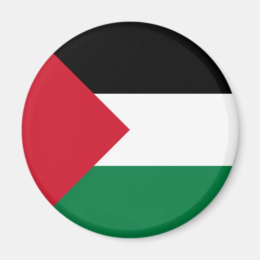 Vlag van Palestina Magneet (Voorkant)
