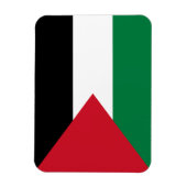 Vlag van Palestina Magneet (Verticaal)