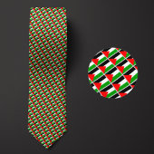 Vlag van Palestina Patroon Stropdas