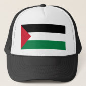 Vlag van Palestina-Pet Trucker Pet (Voorkant)