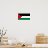 Vlag van Palestina Poster (Keuken)