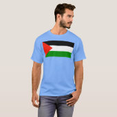 Vlag van Palestina Premium T-shirt (Voorkant volledig)