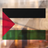Vlag van Palestina Raam Glas Sticker (Vel 2)