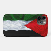 Vlag van Palestina Realistisch Case-Mate iPhone Case (Achterkant (horizontaal))