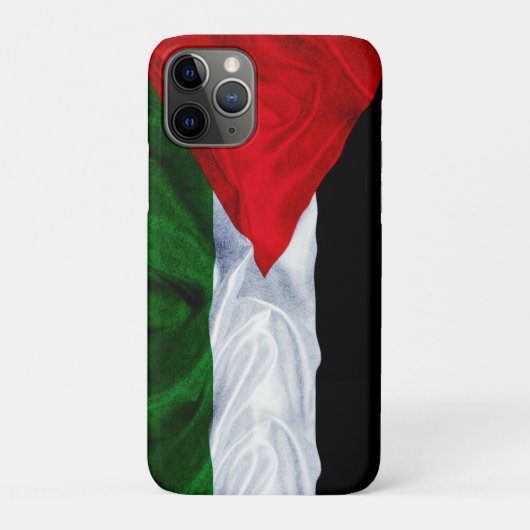 Vlag van Palestina Realistisch Case-Mate iPhone Case (Achterkant)