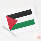 Vlag van Palestina Rechthoekige Sticker (Envelop)