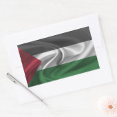 Vlag van Palestina Rechthoekige Sticker (Envelop)