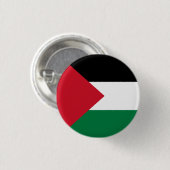 Vlag van Palestina Ronde Button 3,2 Cm (Voorkant /achterkant)