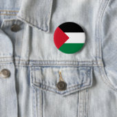 Vlag van Palestina Ronde Button 5,7 Cm (In situ)