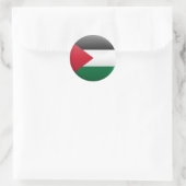 Vlag van Palestina Ronde Sticker (Tas)