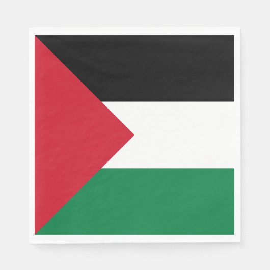Vlag van Palestina Servet (Voorkant)
