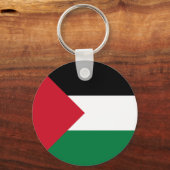 Vlag van Palestina Sleutelhanger (Achterkant)