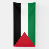 Vlag van Palestina Spandoek (Verticaal)