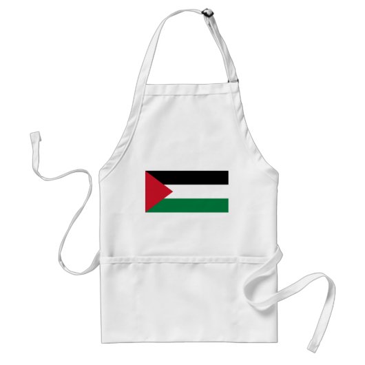 Vlag van Palestina Standaard Schort (Voorkant)