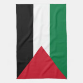 Vlag van Palestina Theedoek (Verticaal)