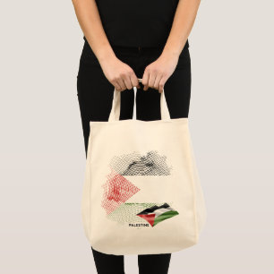 Vlag van Palestina Tote Bag