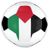 Vlag van Palestina Voetbal (Gedraaid)