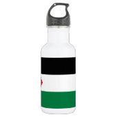 Vlag van Palestina Waterfles (Voorkant)