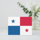 Vlag van Panama Briefkaart (Staand voorkant)