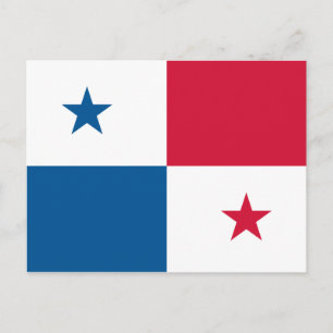 Vlag van Panama Briefkaart