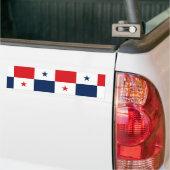 Vlag van Panama Bumpersticker (Op Truck)