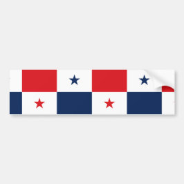 Vlag van Panama Bumpersticker
