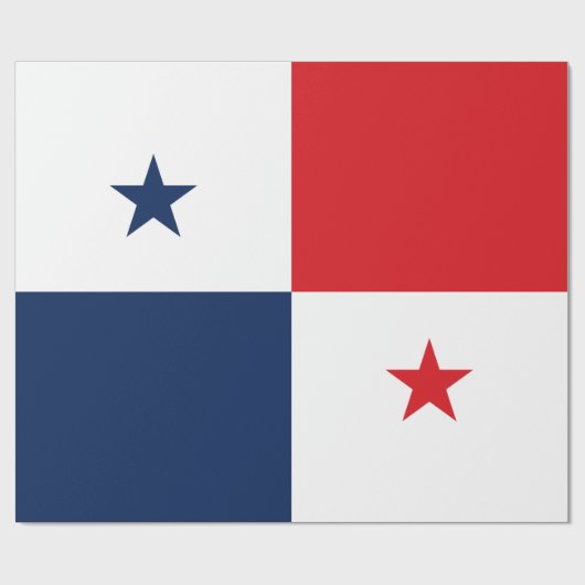 Vlag van Panama Cadeaupapier (Vlak)