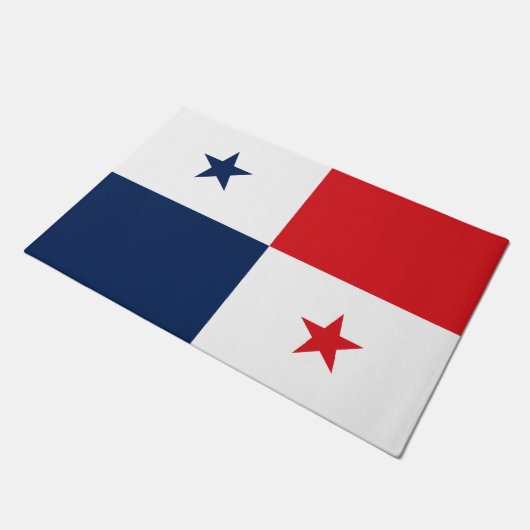 Vlag van Panama Deurmat (Schuin)