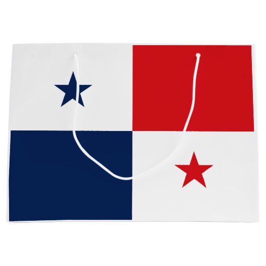 Vlag van Panama Groot Cadeauzakje (Voorkant)