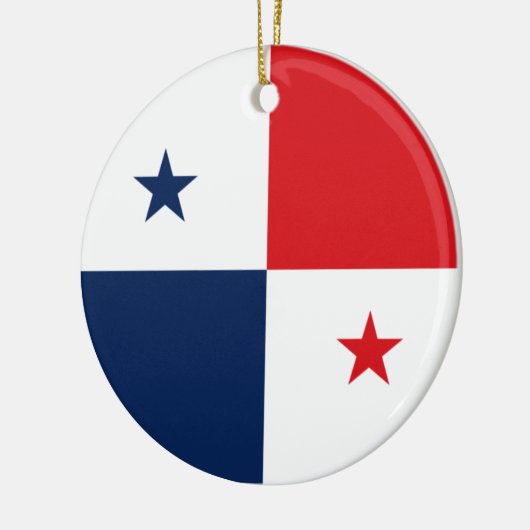 Vlag van Panama Keramisch Ornament (Links)