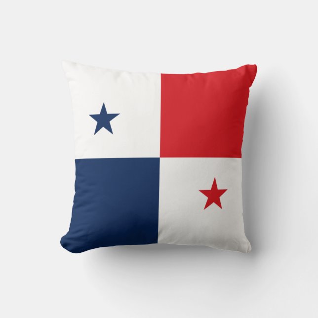 Vlag van Panama Kussen (Voorkant)