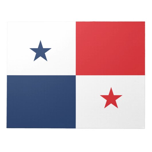 Vlag van Panama Notitieblok (Voorkant)